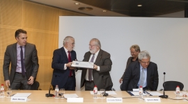 Entrega certificació EFQM + 400 Butlletí Oficial de la Província de Barcelona