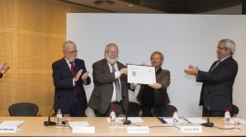 Entrega certificació EFQM + 400 Butlletí Oficial de la Província de Barcelona